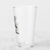 男性おもしろいと魚釣り引用文トラブル開いた口 タンブラーグラス (左)