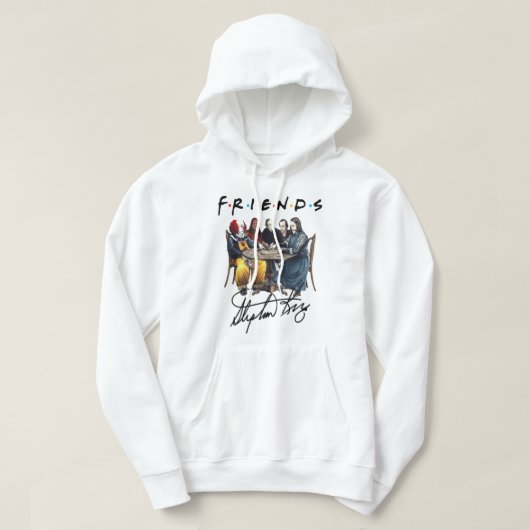 男性おもしろい映画スティーブン映画キングハロウィンギフトM パーカ (デザイン正面)