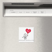 男性およびハート マグネット (インサイチュ (食洗機))