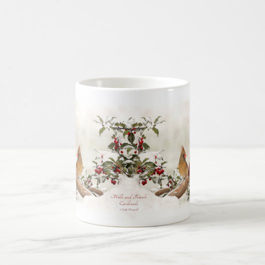 男性および女性の基本的なマグ コーヒーマグカップ (中央)