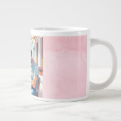 男性が女性を愛するときサントリーニ ジャンボコーヒーマグカップ (右)