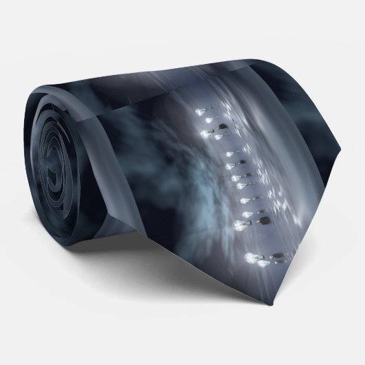 男性とアイディア ネクタイ (ロール)