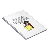 男性とワ素晴らしインのユーモア ノートブック (右側)