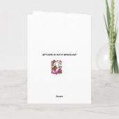 男性と女性のデュエットでギターを弾くスケルトンシンガー シーズンカード (裏面)