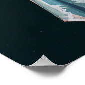 男性と女性の踊りバイレイエンデッカー ポスター (角)