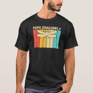 男性と少年向けのクールなトンボ 昆虫学 昆虫 Tシャツ