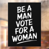 男性になる女性ハリス2024 Kamala Harris ウィンドウサイン (シート2)