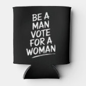 男性になる女性ハリス2024 Kamala Harris 缶クーラー (正面)