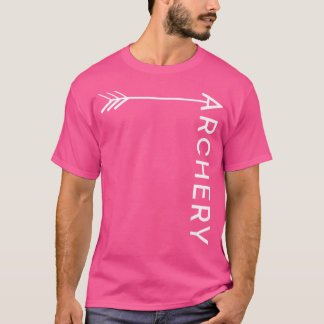 男性のためのアーチェリー弓矢狩猟 Tシャツ