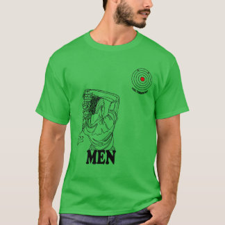 男性のためのスローイングスポーツの投げ方 楽しいギフト Tシャツ