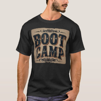 男性のための素晴らしいブートキャンプ Tシャツ