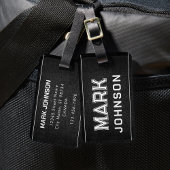 男性のための黒板ラゲージタグ ラゲッジタグ