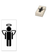 男性のエンジェルアートスタンプ ラバースタンプ (押印)