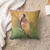 男性のキジのクッション クッション (ブランケット)