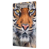 男性のシベリアトラのペンキの写真 クリップボード (左)