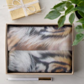 男性のシベリアトラのペンキの写真 薄葉紙 (ギフト)