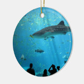 男性のジンベイザメ セラミックオーナメント (左)