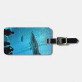 男性のジンベイザメ ラゲッジタグ (正面横)