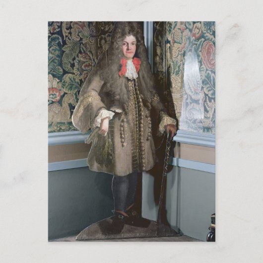 男性のダミー基板姿, c.1690 ポストカード (正面)