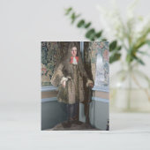 男性のダミー基板姿, c.1690 ポストカード (スタンド正面)