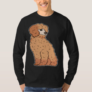 男性のトイプードルオーナー Tシャツ