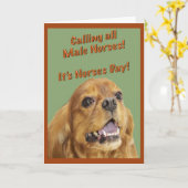 男性のナースの挨拶状のための幸せなナース日 カード (黄色い花)