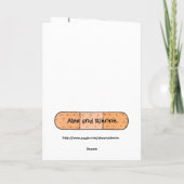 男性のナースは素晴らしある – ナースデイカード カード (裏面)