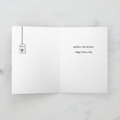 男性のナースは素晴らしある – ナースデイカード カード (内部)