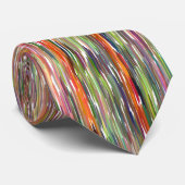 男性のネクタイ/縦色数々ののストライプ ネクタイ (ロール)