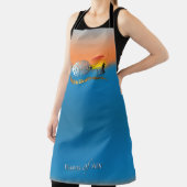 男性のフィッシャー |オールオーバープリントエプロン、大 エプロン (インサイチュ)