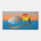 男性のフィッシャー | デスクマット (正面)