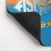 男性のフィッシャー | マウスパッド (コーナー)