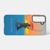 男性のフィッシャー | SAMSUNG GALAXYケース (裏面横)