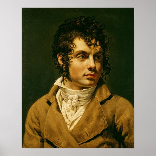 男性のポートレート2 ポスター (正面)