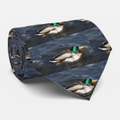 男性のマガモのアヒルのタイ ネクタイ (ロール)