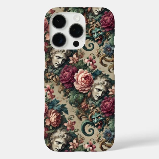男性のモンスター – ゴシック・バロック Case-Mate iPhoneケース (裏面)