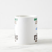 男性の価値 コーヒーマグカップ (中央)