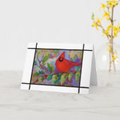 男性の基本的なメッセージカード カード (黄色い花)