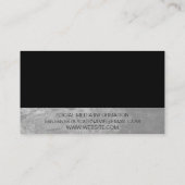 男性の女性の持ち上げ | ダンベルラック 名刺 (裏面)