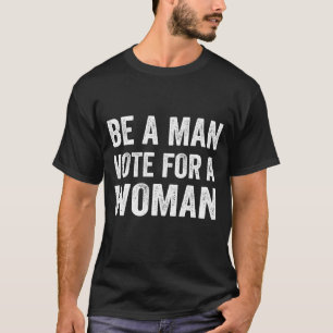 男性の女性への投票 – カマラハリスへの投票 Tシャツ