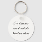 男性の女性アイドル歌KPopハート音楽デザイン キーホルダー (裏面)