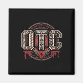 男性の女性キッズotc血統レスリングローマンファンM マグネット (正面)