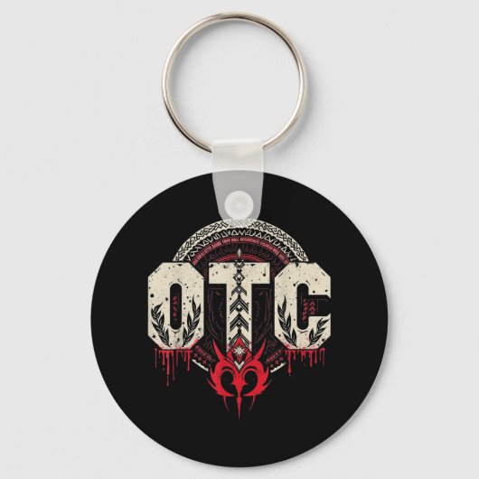 男性の女性キッズotc血統ローマレスリングファンM キーホルダー (正面)