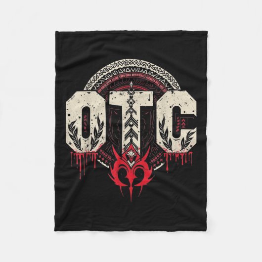 男性の女性キッズotc血統ローマレスリングファンM フリースブランケット (正面)