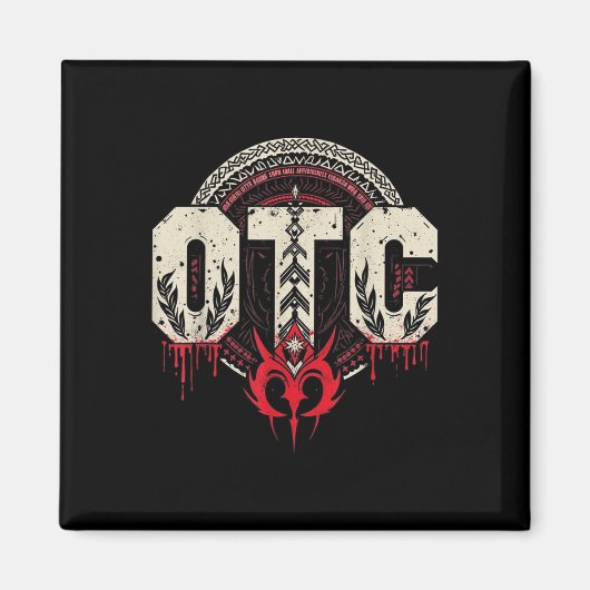 男性の女性キッズotc血統ローマレスリングファンM マグネット (正面)