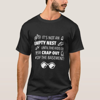 男性の女性クリスマの空の巣の詰め込みではない Tシャツ