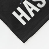 男性の女性トランプはジーンズ素晴らしを持っておもしろいミーム フリースブランケット (角)