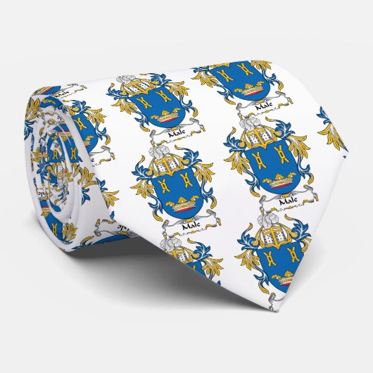 男性の家紋 ネクタイ (ロール)