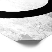 男性の性別シンボル ポスター (角)