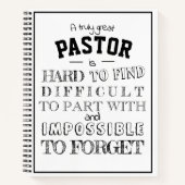 男性の感謝ありがとうギフト ノートブック (正面)